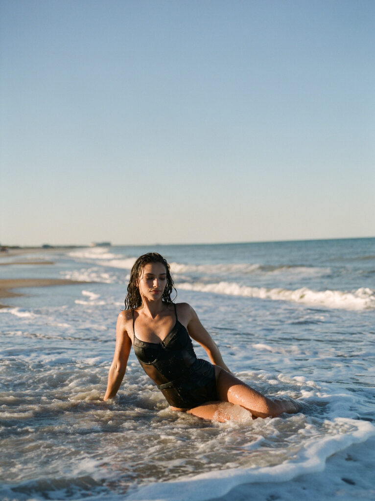 Malibu California Vogue Beach Aesthetic Photoshoot by Jacie Marguerite
