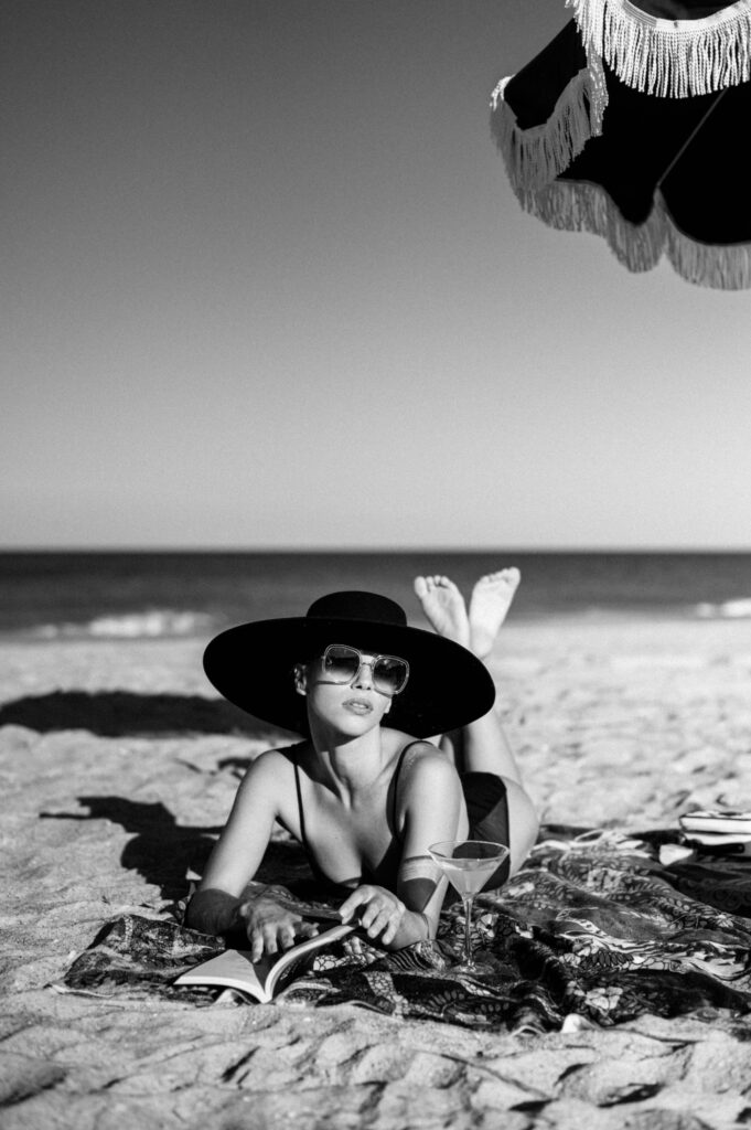 Malibu California Vogue Beach Aesthetic Photoshoot by Jacie Marguerite